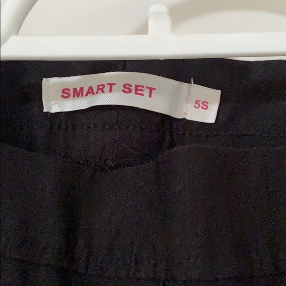 Black smart set pants stretchy size small - Picture 2 of 3
